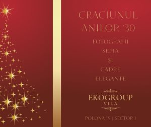 Eko Group Vila: O Redescoperire a Crăciunului Anilor '30 și Eleganța Interbelică